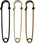Kipokalor 12pcs Extra-large 4inch Steel Safety Pins - Blankets  Skirts  Kilts  C
