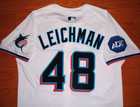 Miami Marlins Alon Leichman Game Issued Un Worn 2025 Jersey  reds Team Israel 