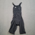 Speedo Lzr Racer Elite 2 Kneeskin Swimsuit 16 Black Fina Approved 8-09170