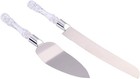 Wedding Cake Knife And Server Set
