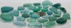 Genuine Beach Sea Glass Teal Lot Surf Tumbled Rare
