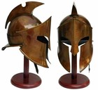 Medieval Helmet Spartan 300 King Leonidas Movie Replica Halloween Roman Armor