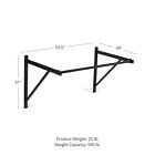 Titan Fitness Ceiling Wall-mount Pull-up Bar  Chin Up Bar  Rated 500 Lb
