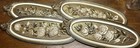 Vintage Full Set Of Syroco Four Season Wall Decor Plaques Mcm Hollywood Regency