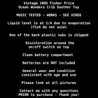 Fisher Price Ocean Wonders Crib Soother Toy Vintage 2002 Mattel Tested Video