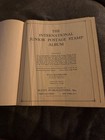 Vintage 1939 International Junior Postage Stamp Album - Filled Collection