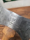 B6- Antique Embossed Buffalo Black Axe  Hand Forged Axe Buffalo ny 3 Lb 10 Oz