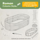 Raised Garden Bed Kit 2025 Upgraded Modular Diy Galvanized Planter Garden Box Ou
