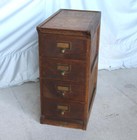 Antique Oak File Cabinet