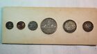 1955 Canadian Proof-like 6-coin Set Original Government Cardboard Holder - Cpl 7