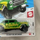 Hot Wheels Mattel Games Series 4 5 Guster Green    55 Chevy Bel Air Gasser 2021