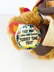 Dan Dee Dancing   Singing Turkey Time Trot Animated Plush Toy -tested