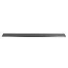 Cutting Edge Bucket Hardened Carbon Steel Unpainted For Skid Steer Loader Silver