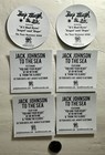 Jack Johnson Sleep Through The Static to The Sea 6 Promo Stickers For Cd On   On