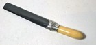 Bone And Silver Handled 19th century Dagger And Scabbard 