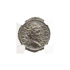Roman Silver Denarius - Septimius Severus  ad 193-211  - Ngc Xf - Rare Coin