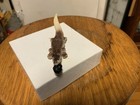 Vintage Celluloid Alligator Letter Opener With Pencil Souvenir Black Memorabilia