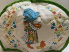Holly Hobbie    loves A Stirrin    1970s Quilted Toaster Cover With Cats