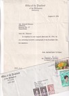 Ferdinand Marcos - Dictator Of The Philippines - Photo   Letter 1974 -   