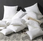 Quba Linen 18 X 18 Throw Pillow Insert - Pack Of 2 White  Down Alternative Pi   