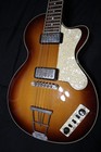 H  fner Club Contemporary Series Electric Guitar     Limited Sunburst     Rare Finish