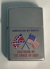 Zippo 2004 American By Birth Southern Heritage Lighter Sealed In Box C497