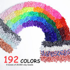 30000 Pcs Clay Beads 192 Colors Bracelet Making Kit
