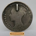 1855 Great Britain Silver Fourpence -  c48227nq