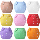 Baby Diapers Washable Reusable Nappies Grid Eco Friendly Cotton Baby Cloth Train
