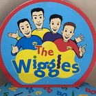 The Wiggles Wooden Child Size Chair Seat Stool Kid Rare Htf