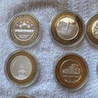 20 Casino Gaming Tokens  60 Silver  999