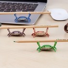 Creative Crab Pen Holder Weightlifting Crabs Pen Stand Storage Rack  Office D   