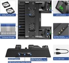 Oivo Cooling Stand  Cooling Fan Cooler For Playstation 4 Ps4  Ps4 Pro  Ps4 Slim 