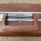 Vintage Samsonite Horizon Suitcase Luggage Brown Hard Shell 25  Travel No Keys