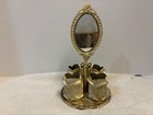 Fancy Lipstick Holder  Metal With Small Hand Mirror