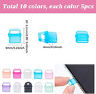 1 Box 50pcs Anti Dust Plug Cell Phone Dust Plug Cover Anti Dust Caps Colorful Ch