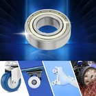 6205zz Deep Groove Ball Bearings P0 25x52x15mm Lubricated Bearings Double