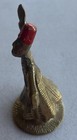 Vintage Turkish Hand Made Brass Figurine Whirling Dervish