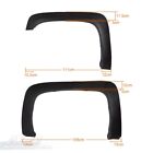 Factory Style Fender Flares Fit For 07-14 Chevy Silverado 1500 2500hd 3500hd