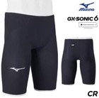 Euc Mizuno Swimsuit Men Gx Sonic 6 Cr Fina N2mba502 09 Black Size Men s M