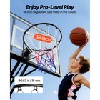 Uimoso Basketball Rim Replacement Outdoor Heavy Duty Hanging Flex Hoop Net