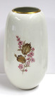 Vintage Rare Hollohaza Hungary Porcelain Vase Flowers Leaves 10    Hungarian