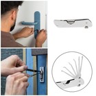 6 In 1 Set Comb Lock Picks Lock Pick Set Professional Locksmith Portable Kit