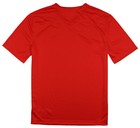 Nike Team Vapor V-neck Soccer Jersey Top Sz L Large Red Practice Shirt