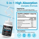Nmn Capsules Energy Booster Boostis Nad Level Anti Aging Supplement 60 Caps