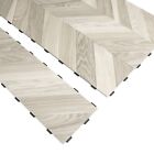 Art3d 18-pack 36  X 6  Interlocking Luxury Vinyl Flooring Tile  cover 27 Sq  Ft