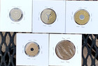 New York City Transit Authority Tokens 1953 1970 1986 1995   Triborough Lot  5 