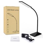Led Desk Lamp Flexible Gooseneck Table Lamp 5color Temperatures Reading Light