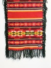 Vintage Pendleton Beaver State Robes Shawls Wool Lap Blanket Fringe 17 5 X 36