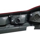 Left Rear Taillight Assembly For 2007-2011 Cr-v Crv Black Housing Clear Red Lens